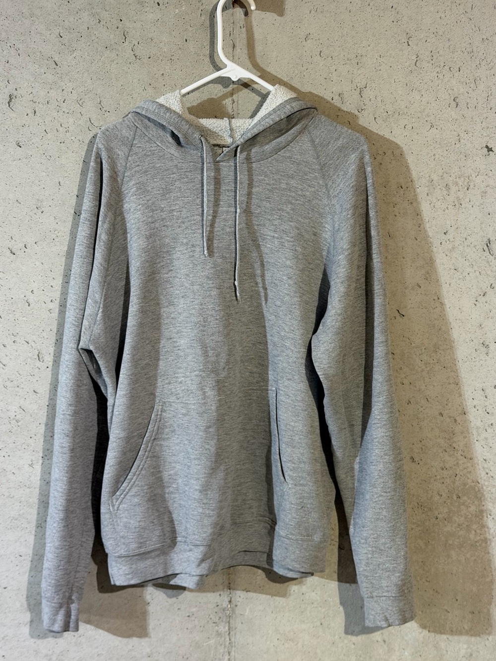 Vintage 90s Foot Locker Gray Hoodie Mens XL Made USA
